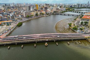 Foto de Drone da Ponte Giratoria