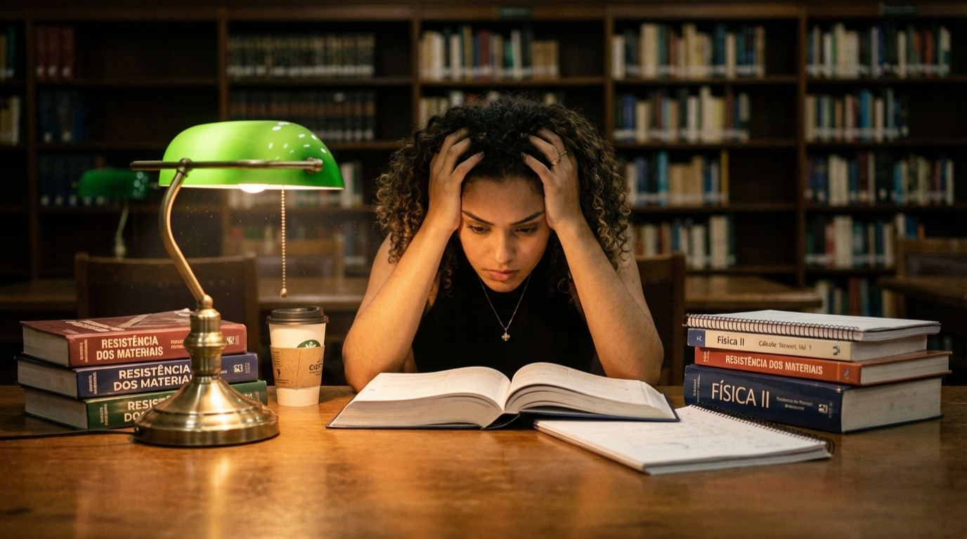 concurseira estudando pôs anulação