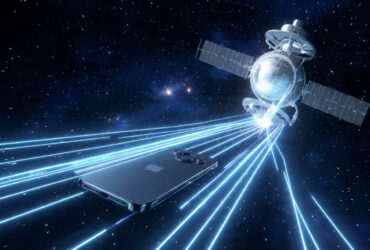 iPhone 18 Pro internet via satélite conectando-se a uma rede orbital avançada da Globalstar.