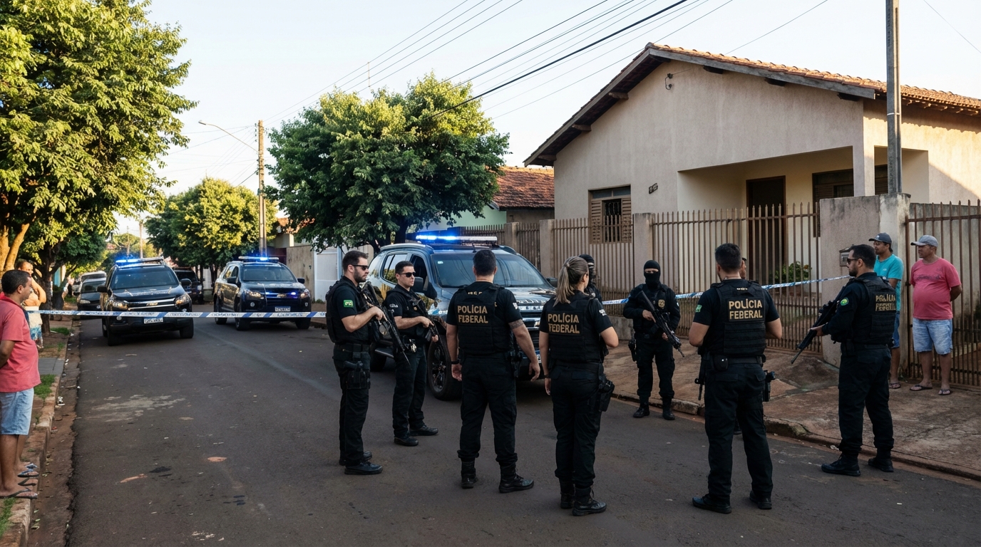 Operação da Polícia Federal contra suspeito de ligação com o Estado Islâmico no Brasil em Bauru