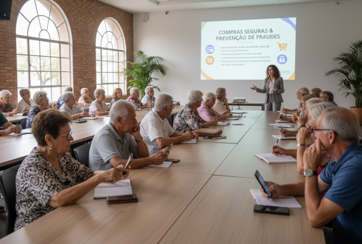 Procon Recife orienta idosos sobre compras seguras e prevenção de golpes