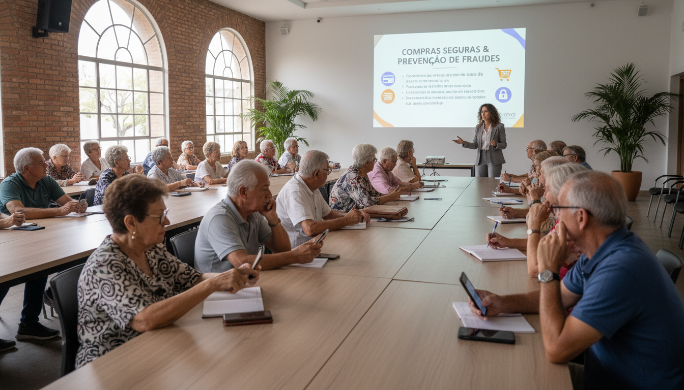 Procon Recife orienta idosos sobre compras seguras e prevenção de golpes