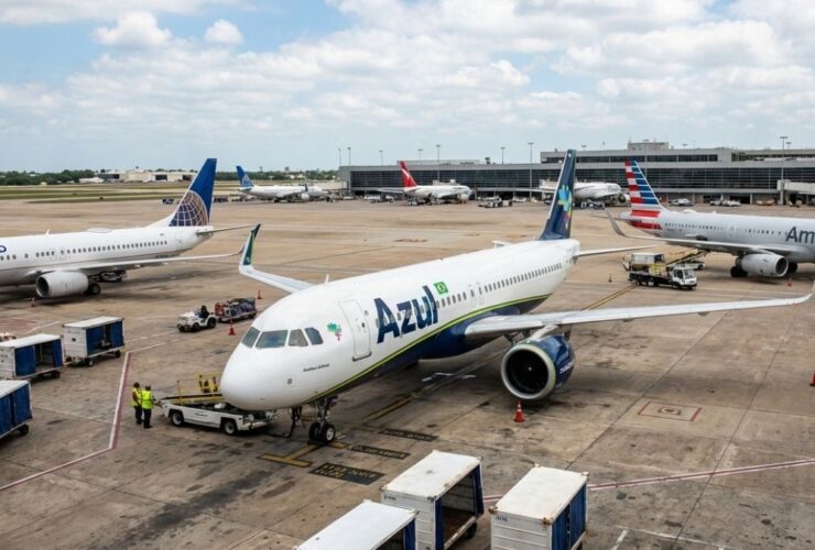 Aeronaves das empresas envolvidas no acordo da Azul em operação conjunta