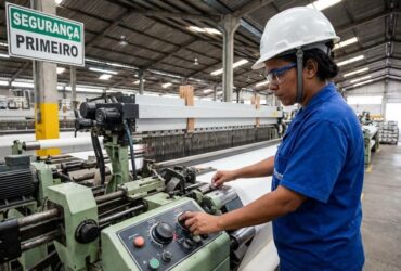 écnico de manutenção em fábrica, representando as vagas de emprego em Pernambuco na indústria