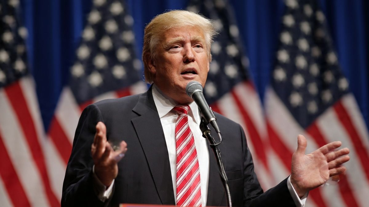 Donald Trump fala sobre as negociações com o Irã durante evento eleitoral